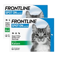 Frontline Spot on K Vet - Set - 6+3Stk - Zecken, Flöhe & Co.