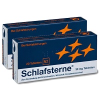 SCHLAFSTERNE - DOPPELPACK - 2X20Stk