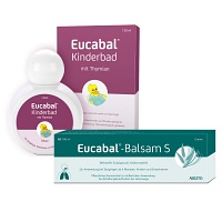 Eucabal Balsam S + Eucabal Kinderbad Thymian - 100+130ml - Husten