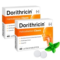 DORITHRICIN HALSTABL CLASS - DOPPELPACK - 2X40Stk
