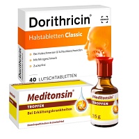 Meditonsin Tropfen + Dorithricin Halstabl Class - SETStk