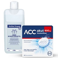 STERILLIUM VIRUGARD + ACC AKUT 600 - SETStk