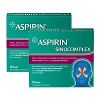 Aspirin Sinucomplex 500/30 - Doppelpack - 2X10Stk