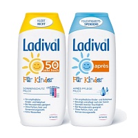 LADIVAL KINDER SONNENMILCH LSF 50+ + APRES LOTION - 2x200ml