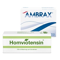 HOMVIOTENSIN TROPFEN + AMBRAX TABLETTEN - 100+50Stk