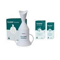 EUCABAL INHALATOR + INHALAT + HUSTENSAFT - SetStk