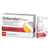 DOBENDAN DIREKT SPRAY 15ML. + DOBENDAN DIRKT 36ST. - 15ml + 36Stk