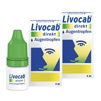 LIVOCAB DIREKT AUGENTROPFEN B. ALLERGIE DOPPELPACK - 2X4ml - Allergien