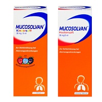 MUCOSOLVAN HUSTENSAFT +MUCOSOLVAN KINDERHUSTENSAFT - 100+100ml - Mucosolvan