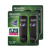 NICORETTE FRUIT&MINT SPRAY - DOPPELPACK - 4Stk - Raucherentwöhnung