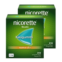 NICORETTE 2MG FRESHFRUIT - DOPPELPACK - 2X 210Stk - Raucherentwöhnung