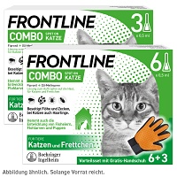 FRONTLINE COMBO SPOT KATZE - DOPPELPACK - 6+3Stk - AKTIONSARTIKEL