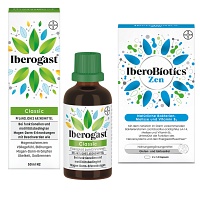 IBEROGAST Classic 50ml + IBEROBIOTICS Zen 2x14St - 50ml + 2x 14 St - Darmflora