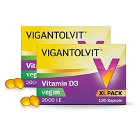 VIGANTOLVIT 2000 VITD3 VEG - DOPPELPACK - 2X120Stk