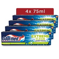 Odol-med3 Extreme Fresh Zahnpasta - 4x75ml