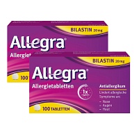 ALLEGRA ALLERGIETAB 20MG - 2X100ST - 2X100Stk