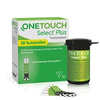 ONETOUCH SELECT PLUS BLUTZUCKERTESTSTREIFEN - 1x30Stk - Blutzucker-Teststreifen