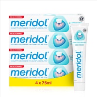 meridol 4x 75ml Zahnfleischschutz - 4X75ml - Klassische Zahnpflege