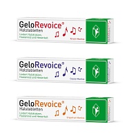 GELOREVOICE HALSTABLETTEN MENTHOL-SET - 3 GESCHM. - 3X20Stk