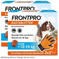 FRONTPRO CHEW HUNDE M VET - DOPPELPACK - 2X3Stk - Tiergesundheit