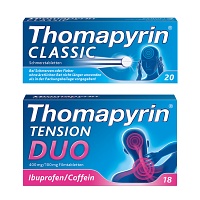 THOMAPYRIN CLASSIC + TENSION DUO - DOPPELPACK - 20+18Stk - Thomapyrin®