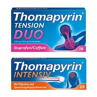 THOMAPYRIN TENSION DUO + INTENSIV - DOPPELPACK - 18+20Stk