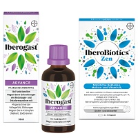 IBEROGAST ADVANCE 50ML + IBEROBIOTICS ZEN 2X14ST - 50ml + 2x14 St - Darmflora