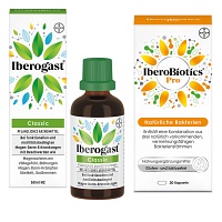 IBEROGAST Classic 50ml + IBEROBIOTICS Pro 30St - 1Set - Darmflora
