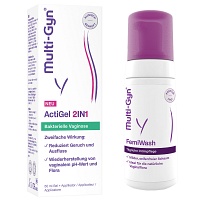 MULTI-GYN ACTIGEL + MULTI-GYN FEMIWASH SCHAUM - 1Stk