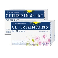 CETIRIZIN ARISTO 10MG - Bundle - 2X100 Stk