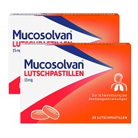 MUCOSOLVAN LUTSCHPASTILLEN 2X20 ST - 2X20STStk - Mucosolvan