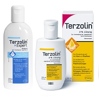 Terzolin Lösung+Terzolin Shampoo trockene Kopfhaut - 300ml