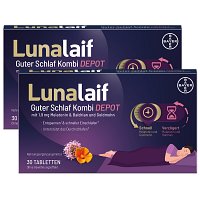 LUNALAIF⌐ GUTER SCHLAF KOMBI DEPOT DOPPELPACK - 2X30Stk