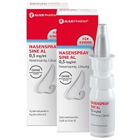NASENSPRAY SINE AL 0,5 MG/ML DOPPELPACK - 2X10ml