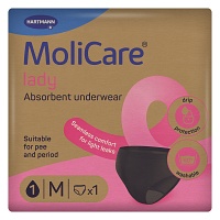 MOLICARE LADY ABSORBENT UNDERWEAR GR. M - 1Stk