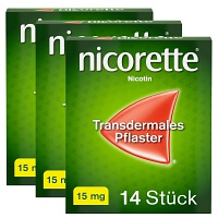 NICORETTE TX-PFLASTER 15MG 3er Pack - 3X14Stk