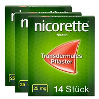 NICORETTE TX-PFLASTER 25MG 3ER PACK - 3X14Stk