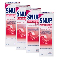 SNUP SCHNUPFENSPRAY 0.1% - 4ER PACK - 4X15ml