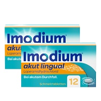 IMODIUM® akut lingual Schmelztabletten bei akutem Durchfall