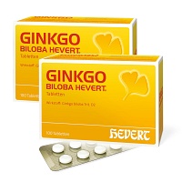 GINKGO BILOBA HEVERT TABL - BUNDLE - 2X100Stk - Unsere Setangebote