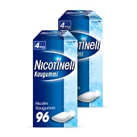 NICOTINELL KAUGUMMI COOL MINT 4 MG DOPPELPACK - 2X96Stk - SET-Angebote