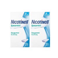 NICOTINELL KAUGUMMI SPEARMINT 2 MG DOPPELPACK - 2X96Stk - Unsere Setangebote