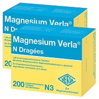 MAGNESIUM VERLA N DRAGEES DOPPELPACK - 2X200Stk - Unsere Setangebote