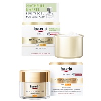  Eucerin Hyaluron-Filler + Elasticity Tagespflege LSF 30 + Nachfüller / Refill - Bundle