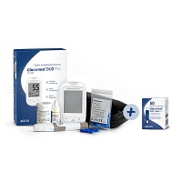 GLUCO TEST DUO Pro Set Blutzuckermessgerät mmol/l inkl. 50Teststreifen