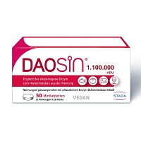 DAOSiN® Vegan Tabletten bei Histaminunverträglichkeit - 2x20St.